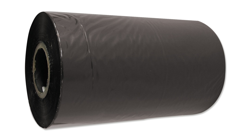 Thermotransferfolie schwarz, 110 mm breit, 300 m