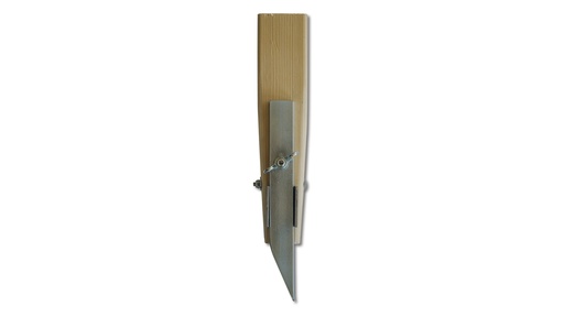 Sicherheitsspitz verstellbar, für Holzleitern, montiert