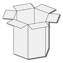 [137.725] Wühlmauskorb verzinkt 50 x 50 cm 