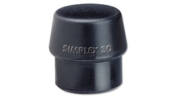 [208.457.40] Schlageinsatz schwarz zu Schonhammer SIMPLEX ø 40 mm