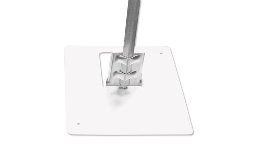 Fussplatte 25.4 x 25.4 cm