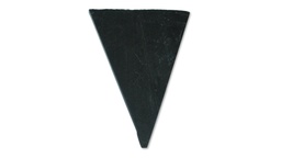 [442.106] Ardoise à piquer au sol, triangulaire, 75 x 95 mm