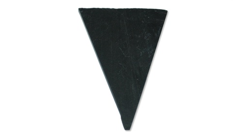 Schiefertafel zum Stecken, dreieckig, 75 x 95 mm