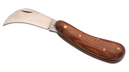[200.479] Kopulierhippe Holzbeschalung, Klinge gebogen, 10.5 cm lang