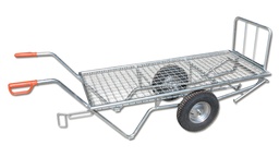 [240.060] Chariot horticole grillagé à 2 roues