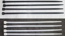 [208.890.1] Kabelbinder 178 x 4.8 mm, schwarz, Pack à 100 Stück