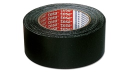 [134.930] Bande gommée TESA noire 25 m x 50 mm