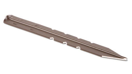 Erdspiess Aluminium braun
