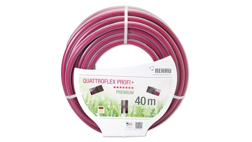 Gummischlauch QUATTROFLEX PROFI 16 x 3.5 mm, Rolle à 40 m