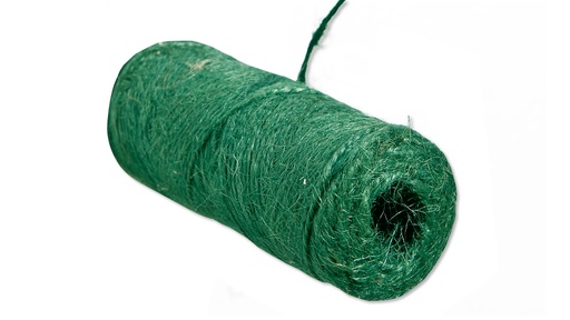 Jutegarn Gartenschnur grün, Spule à 70 m