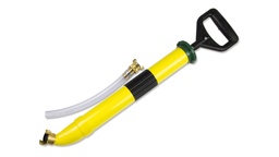 [208.680] Handmörtelpumpe mit Winkel 30° + GEKA Kupplung 1" mit Schlauch 25 mm, 42 cm lang