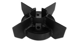 [139.007] Cloche étoile Ø 130 mm, adapté à la perforatrice de feuilles art. 139.000
