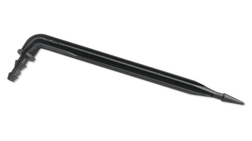 Wasserpositionierer gebogen, 10 cm, 25 Stück