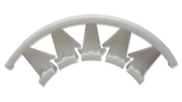 [200.660.500] Renfort demi lune 5 mm blanc, flexible, 20'000 pièces