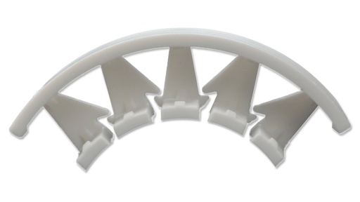Triebbügel 5 mm weiss, flexibel, Beutel à 500 Stück