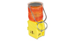 [210.155] Baustellen-Warnleuchte LED HYBRID 360°