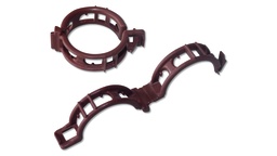 [200.640.500] Pflanzenbefestigungsclip 25 mm terracotta, Beutel à 500 Stück