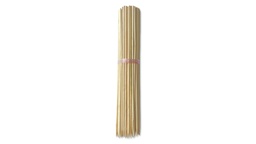 [238.970.100] Bambou refendu couleur nature, longueur 80 cm, ø 6.5 mm, botte de 100 pièces