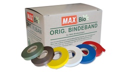 [203.523.09.3] Bindeband MAX BIO braun, 0.09 mm dick 40 m lang, 10 Rollen