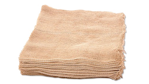 Jutegewebe spezial, Flecken 160x160 cm, Pack à 50 Stk.