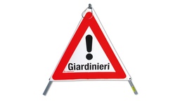 [210.252] TRIOPAN-Faltsignal, Signal 1.13 «Giardinieri», tagesleuchtend, Grösse 90 cm