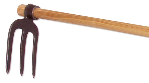 Karsthacke mit 3 Zinken, 15 cm breit