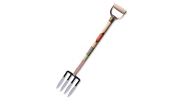 [204.150] Grabgabel GLORIA, 4 Zinken, 28 cm Zinkenlänge, D-Griff