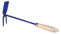 [204.340] Unkrauthäckchen, flache Haue mit 2 Zinken, 33 cm lang