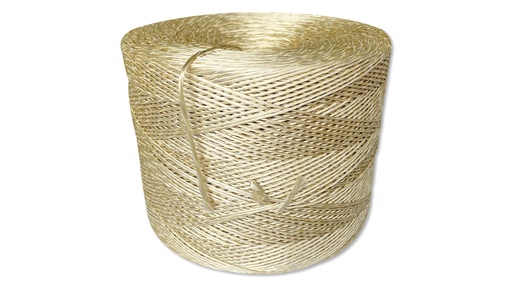 Tomatenschnur VISCOSE, hellbeige, Spule à 2.5 kg
