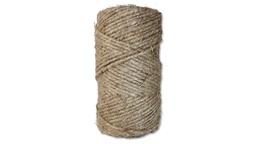 [203.120] Ficelle en fibre naturelle en lin, Ø 3.5 mm, bobine de env. 500 g, environ 100 m