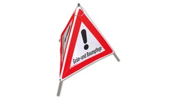 [210.260] Signal pliable TRIOPAN, signal 1.30 «Grün- und Baumpflege», qualité normale, grandeur 60 cm