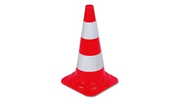 [210.300] Verkehrskegel, rot/weiss, Höhe 53 cm