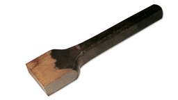 [208.350] Steinrichtmeisel (Setzer), 21.5 cm lang, Fläche 55 x 18 mm