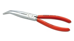 [208.855] Pince demi-ronde KNIPEX becs pointus coudée à 40°, 20 cm