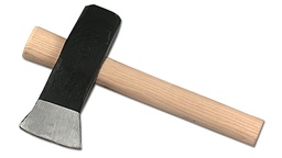 [208.540] Holzspalthammer, mit Stiel, 3.5 kg