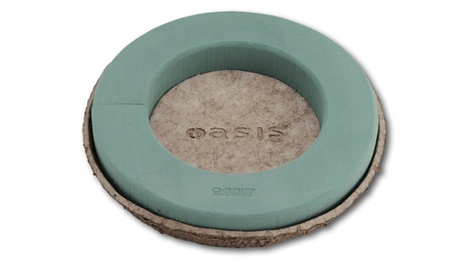 OASIS® BIOLIT® couronne avec plateau Ø 36 x 5.5 cm 2 pièces
