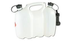 [208.995] Doppelkanister PROFI natur/weiss, 3+6 Liter, 36 x 30 x 17 cm