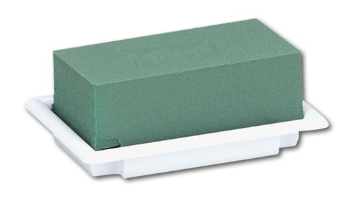 OASIS® Table Deco Mini bol blanc, 13 x 9 x 5 cm 8 pièces