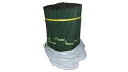 [238.945] Bambou refendu couleur vert, 50 cm, ø 5 mm, botte de 2500 pièces