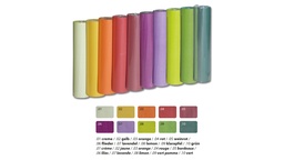 [250.200.01] Blumenpapier 30 g/m2, creme, 50 cm breit