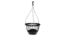 [233.690.5] Corbeille à suspension CLASSIC TOP noir, 35cm ø