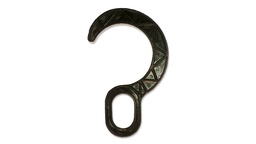 [233.770] Crochets noir pour tubes de 7.0 cm ø
