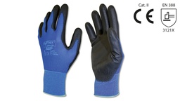 [282.560.08] Gant de fleuristes ANSELL bleu, taille 8