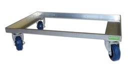 [241.100] Rouleur pour corbeilles de transport 60x40 cm, force portante 400 kg