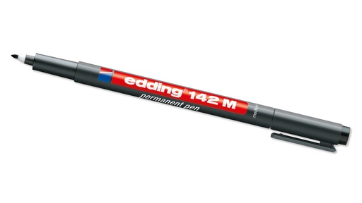 Wetterstift «EDDING 142 M», schwarz, Strichstärke ca. 1 mm