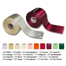 [400.451.007] Ruban ornemental rouge, largeur 100 mm, 50 m