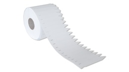 [412.710] TT-Stecketiketten weiss, 75 x 17 mm, Rolle à 2'500 Stück