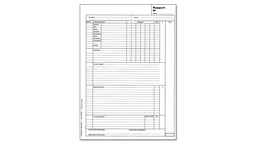 [010.100] Bloc RAPPORT A4 (297 x 210 mm), en allemand
