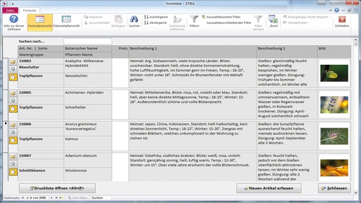 ETIKA, Software für Warenauszeichnung / Etikettendruck