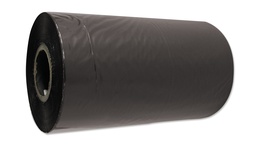 [494.087] Thermotransferfolie schwarz, 110 mm breit, 300 m